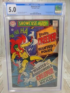 DC Comics Showcase 5.0 CGC Graded 1st Appearance The Creeper Ditko Segall 1968
